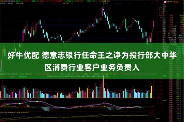 好牛优配 德意志银行任命王之诤为投行部大中华区消费行业客户业务负责人