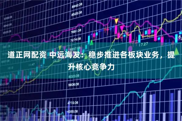 道正网配资 中远海发：稳步推进各板块业务，提升核心竞争力