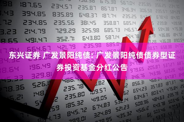 东兴证券 广发景阳纯债: 广发景阳纯债债券型证券投资基金分红公告
