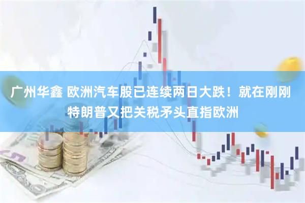 广州华鑫 欧洲汽车股已连续两日大跌！就在刚刚 特朗普又把关税矛头直指欧洲