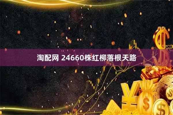 淘配网 24660株红柳落根天路